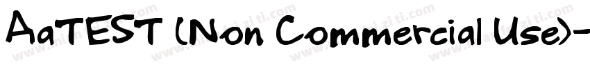 AaTEST (Non Commercial Use)字体转换
